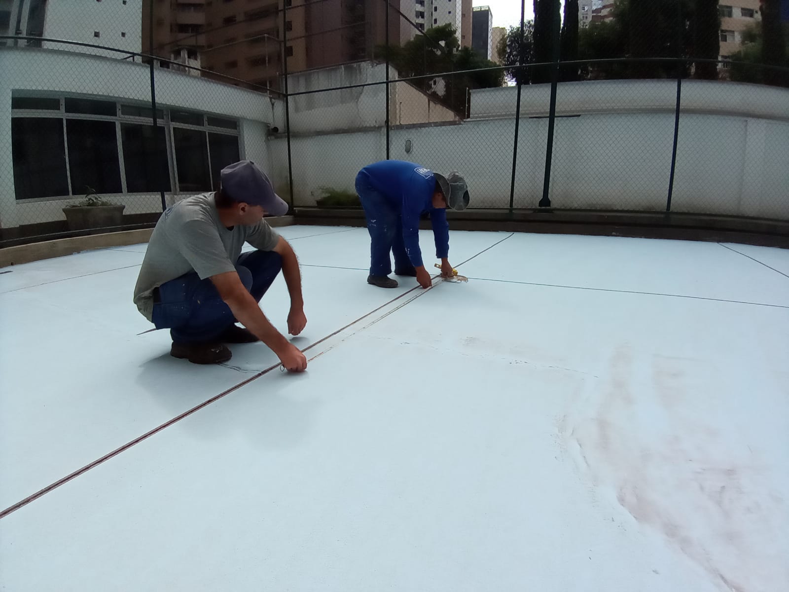 Reforma De Quadra Poliesportiva Em Curitiba Petropavi